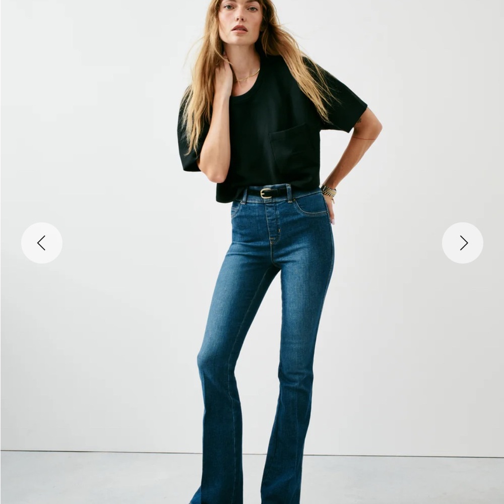 SPANX Blue Flare Women's Jeans
